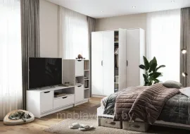 Спальня Руна (Комплект 2) - Белый (Стендмебель)