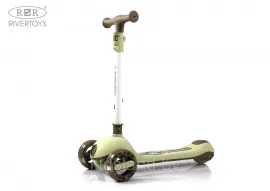 Детский самокат Rivertoys HB-818 зеленый