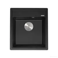 Кухонная мойка Zorg Rock 46 Premium black metallic