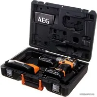 Ударная дрель-шуруповерт AEG Powertools BSB 18C3BL-502C 4935478939 (с 2-мя АКБ 5 Ач, кейс)