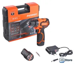 Дрель-шуруповерт Patriot BR 367Li 180201367 (с 2-мя АКБ, кейс)