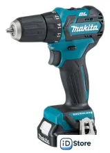 Дрель-шуруповерт Makita DF332DWAE (с 2-мя АКБ, кейс)