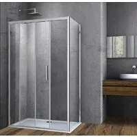 Душевой уголок Vincea Soft VSR-3SO9012CL (хром/прозрачное)