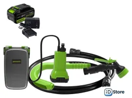 Бочечный насос Greenworks 24V G24SWP 3401007UB (с 1-им АКБ)