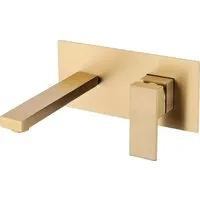 Смеситель Grocenberg GB588 (золото матовый)