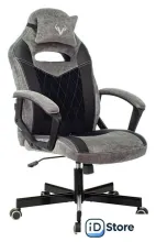 Игровое (геймерское) кресло Zombie Viking 6 Knight Fabric (серый/черный)