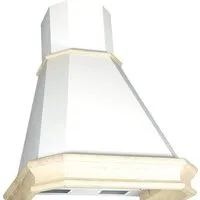 Кухонная вытяжка Elikor Пергола 90П-650-П3Л 281755 (бежевый/дуб неокрашенный, съемное обрамление)