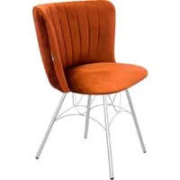 Стул Sheffilton SHT-ST36-1/S100 (песчаная буря/хром лак)