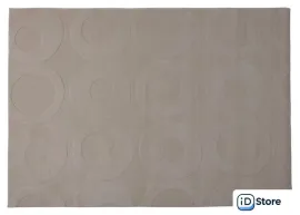 Ковер для жилой комнаты AksHome Geometry Faux Fur (200x300, круги)