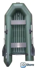 Моторно-гребная лодка Муссон 2800 НД (зеленый)