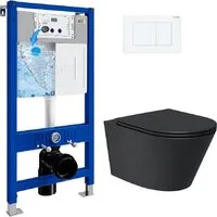 Унитаз подвесной Lauter Longer 2110822B 21901002 (кнопка 219702J, белый)