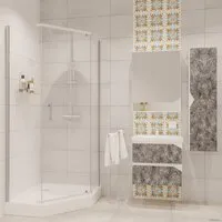 Душевой уголок Niagara NG-6634-08 100x100x195 (прозрачное стекло)