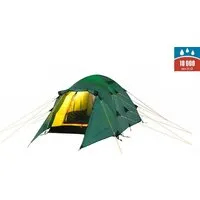 Треккинговая палатка AlexikA Nakra 3 Plus (зеленый/желтый)