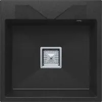 Кухонная мойка Polygran Blade 500 (черный)