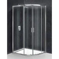 Душевой уголок BelBagno UNO-195-RH-2-120/80-C-Cr (прозрачное стекло)