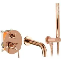 Смеситель Rea Lungo Rose Gold B6930 (розовое золото)