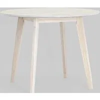 Кухонный стол Stool Group Gerda 100x100 LWM(CR)10108HL32 (беленый дуб)