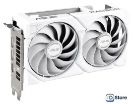 Видеокарта ASUS Dual Radeon RX 9060 XT 16GB GDDR6 White Edition DUAL-RX9060XT-16G-WHITE