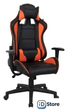 Игровое (геймерское) кресло Brabix GT Racer GM-100 (черный/оранжевый)