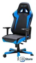 Игровое (геймерское) кресло DXRacer Sentinel OH/SJ00/NB (черный/синий)