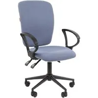 Офисное кресло CHAIRMAN 9801 Black (Т02, голубой)