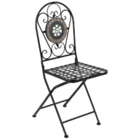 Комплект стульев складных TetChair Secret de Maison Vicenza (черный, 2 шт)