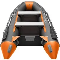 Моторная лодка Roger Boat Hunter 3000 (без киля, графит/оранжевый)