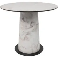 Кухонный стол Lepremo AV 2317 МДФкерамика 900 (натуральный глянцевый Gold Jade/черныйHPL виктори натуральный)