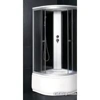 Душевая кабина Coliseum Симпл T-90 (черное/тонированное стекло)