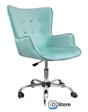 Офисное кресло AksHome Bella (велюр мятный)