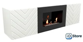 Биокамин Firelight BFP/P-1400V (белый)