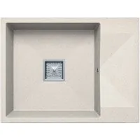 Кухонная мойка Polygran Blade 660 (кремовый)