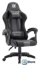 Игровое (геймерское) кресло Defender Okas (черный)