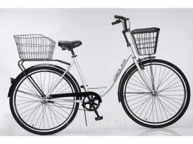 Велосипед DELTA Classic 2804 (серебристый, 2024)