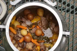 Афганский казан Rashko Baba полированный 15 литров с ручками