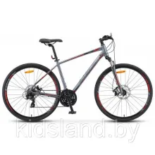 Велосипед Stels Cross 130 MD Gent 28" (серый)
