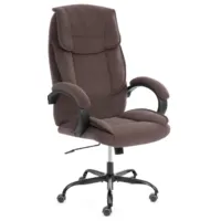 Кресло офисное TetChair Oreon metalBL велюр (коричневый, 6)