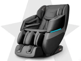 Просторное массажное кресло FUJIMO DISCOVERY 3D XL (серый)