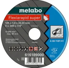 Отрезной диск Metabo 616192000