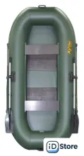 Гребная лодка Муссон B-290 PC (зеленый)