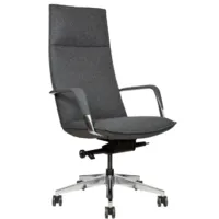 Кресло офисное Norden Parker Fabric / HD-2216-5 H-1 (серый войлок/алюминиевая база)