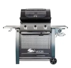 Газовый гриль для дачи Sahara S375 3B BBQ Smokey Teal (дымчатый)