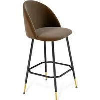 Стул Sheffilton SHT-ST35/S131 (кофейный ликер/черный муар/золото)