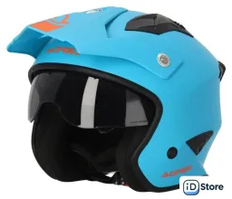 Мотошлем Acerbis JET Aria 22-06 0025055.041.068 (XL, синий 2)