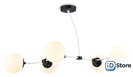 Люстра средней высоты Ambrella light Traditional TR2546/5 WH/BK