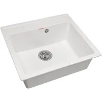 Кухонная мойка ARFEKA Dalago 57 Silken White