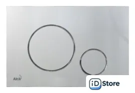 Панель смыва Alcaplast M672 (хром матовый)