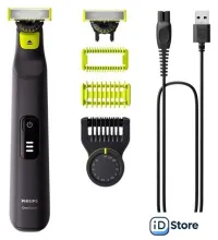 Триммер для бороды и усов Philips OneBlade Pro 360 Face Body QP6542/15