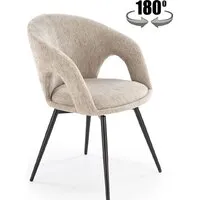 Стул Halmar K550 (бежевый/черный)