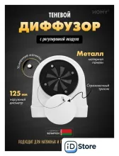 Вентиляционная решетка HOMY AO125WR